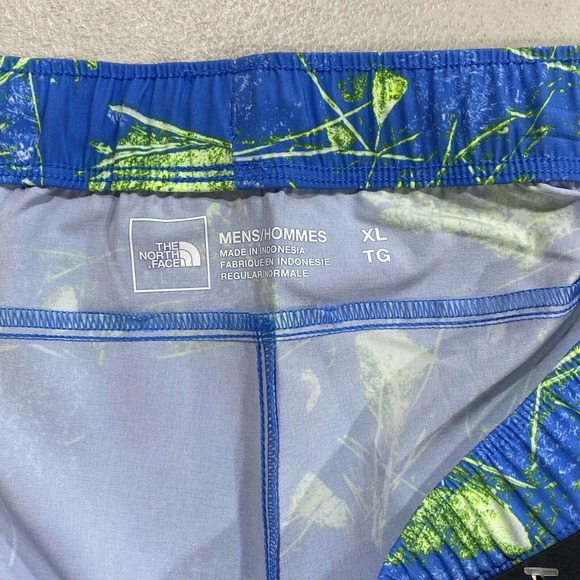 The North Face Wander Short Mens XL Blue SuperSonic Print Standard Fit‎ Dry TNF - Picture 5 of 8